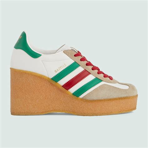 gucci gazelle wedge sneakers|adidas x Gucci shoes.